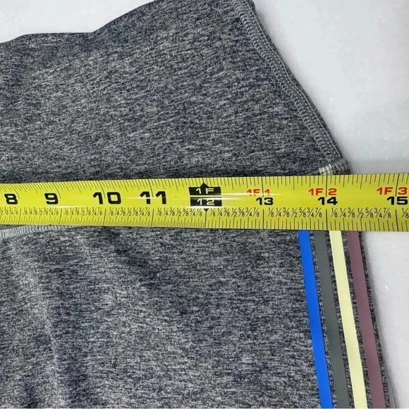 Spiritual Gangster Heather Gray High-Rise Multi Colored Stripes  Leggings Size S - Picture 9 of 13